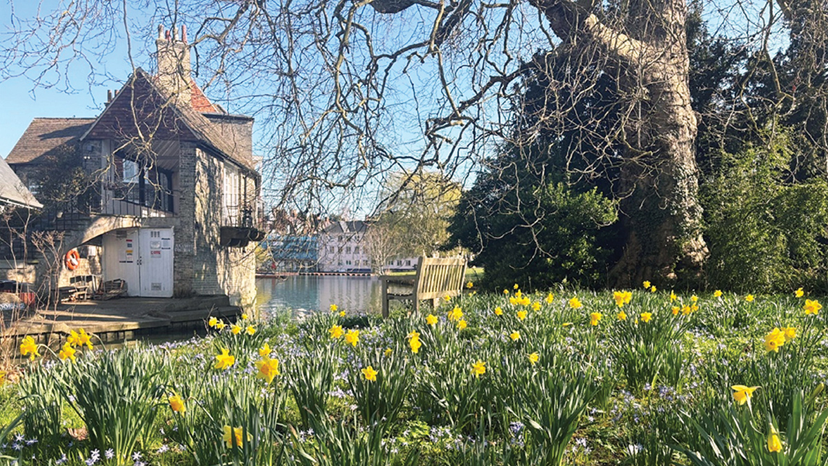 Darwin College on the banks of the River Cam - Courtesy of Mott MacDonald