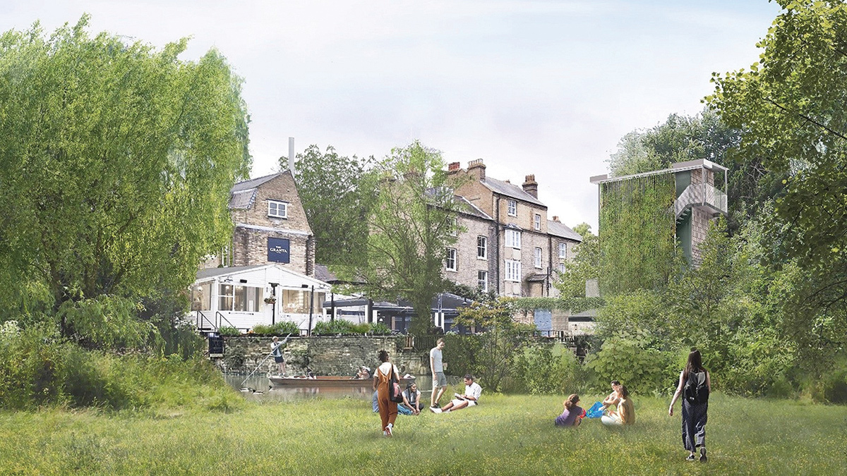 Artist impression from Sheep’s Green - Courtesy of 5th Studio