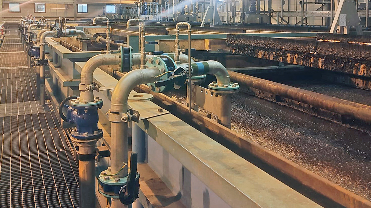 Refurbished DAF lanes - Courtesy of Enpure