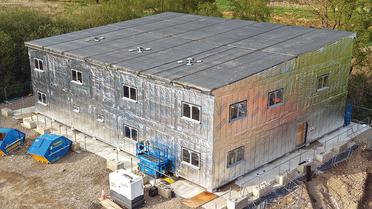 Figure 13: Welfare building housing plant control systems - Courtesy of BAM