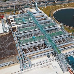 IFAS steelwork installation - Courtesy of Trant Engineering