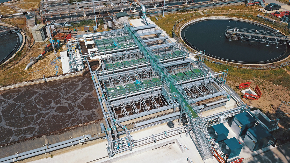 IFAS steelwork installation - Courtesy of Trant Engineering