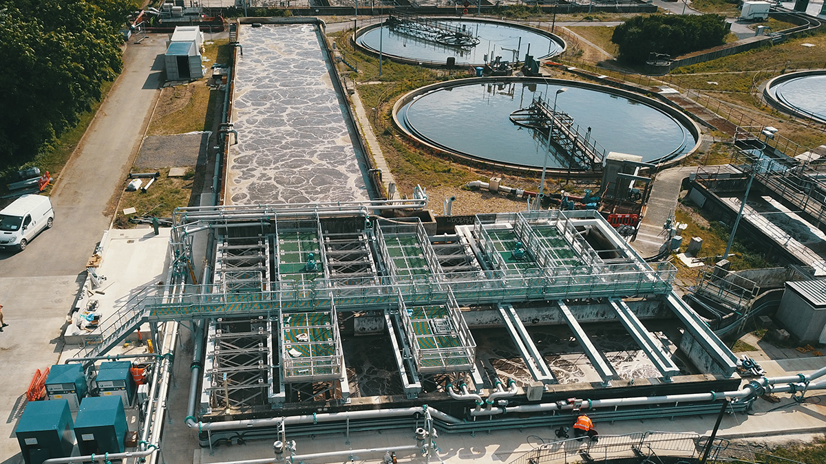 IFAS steelwork installation - Courtesy of Trant Engineering