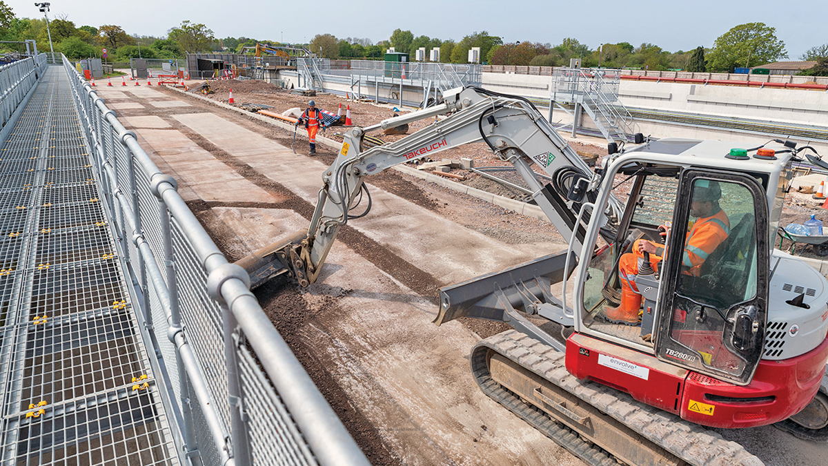 Storm Tank 13/14 overflow & connections - Courtesy of Envolve Infrastructure