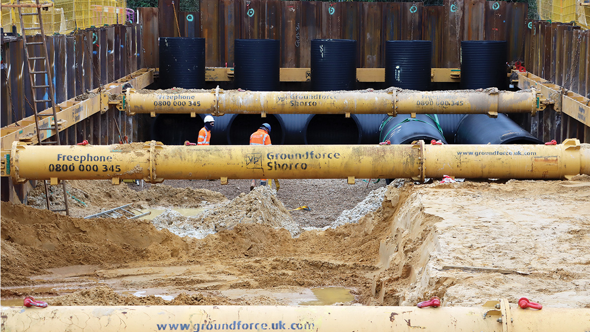 Weholite pipe installation - Courtesy of Anglian Water’s @one Alliance