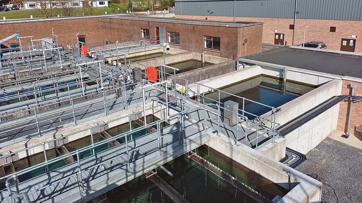 Upgraded clarifiers and filters - Courtesy of Glanua