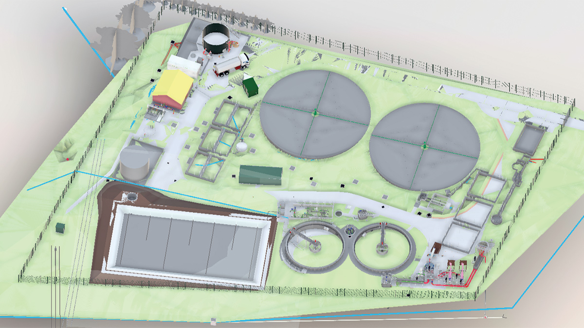 Killinghall STW 3D model - Courtesy of MMB