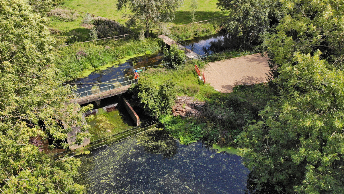 Site overview prior to construction of the pass - Courtesy of Stonbury Ltd