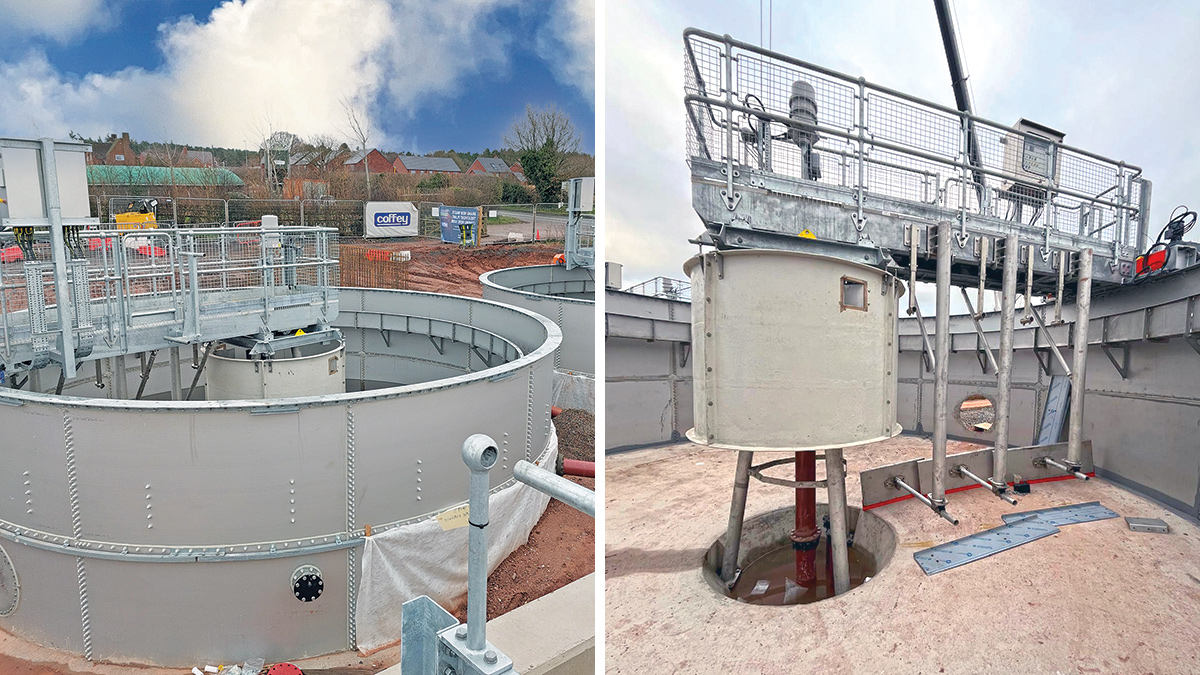 Stortec Engineering Ltd ULTRASTORE<sup>®</sup> PST tanks and scraper bridges - Courtesy of Coffey 