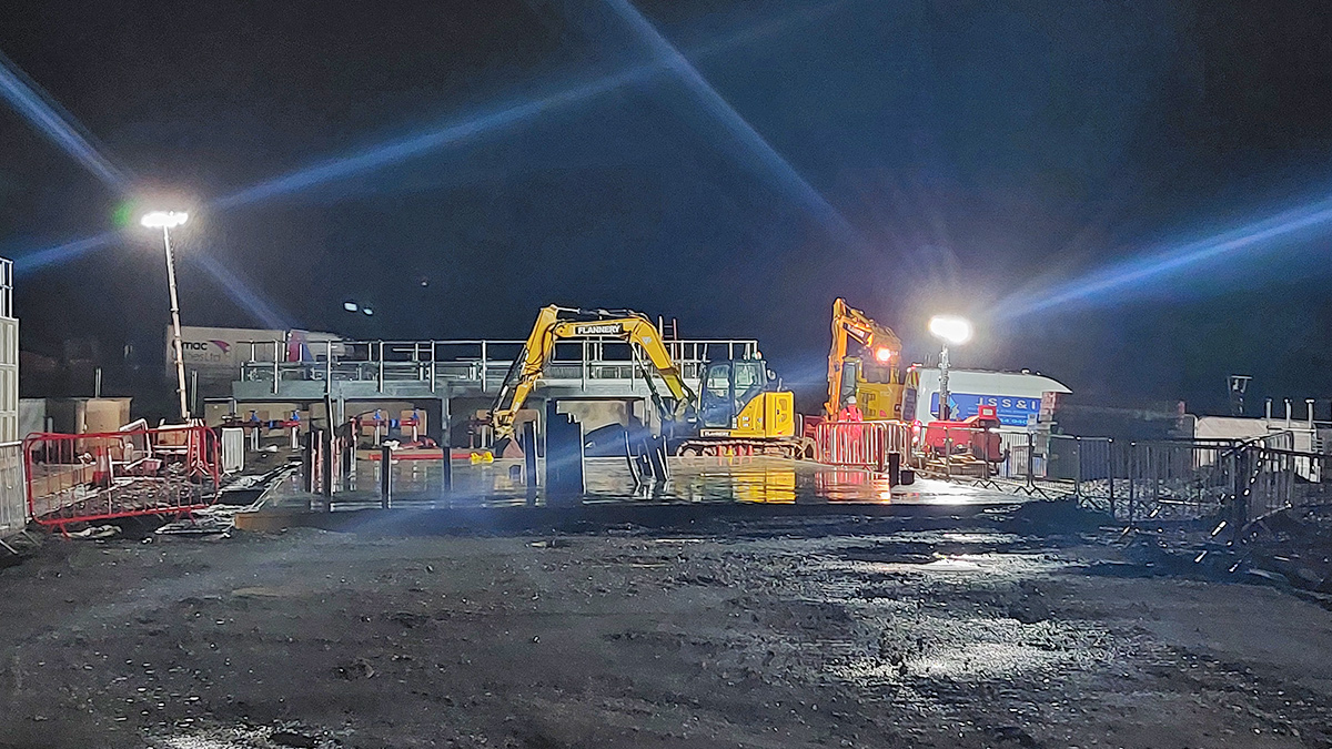 Ongoing operations when working 24 hours/day - Courtesy of Coffey