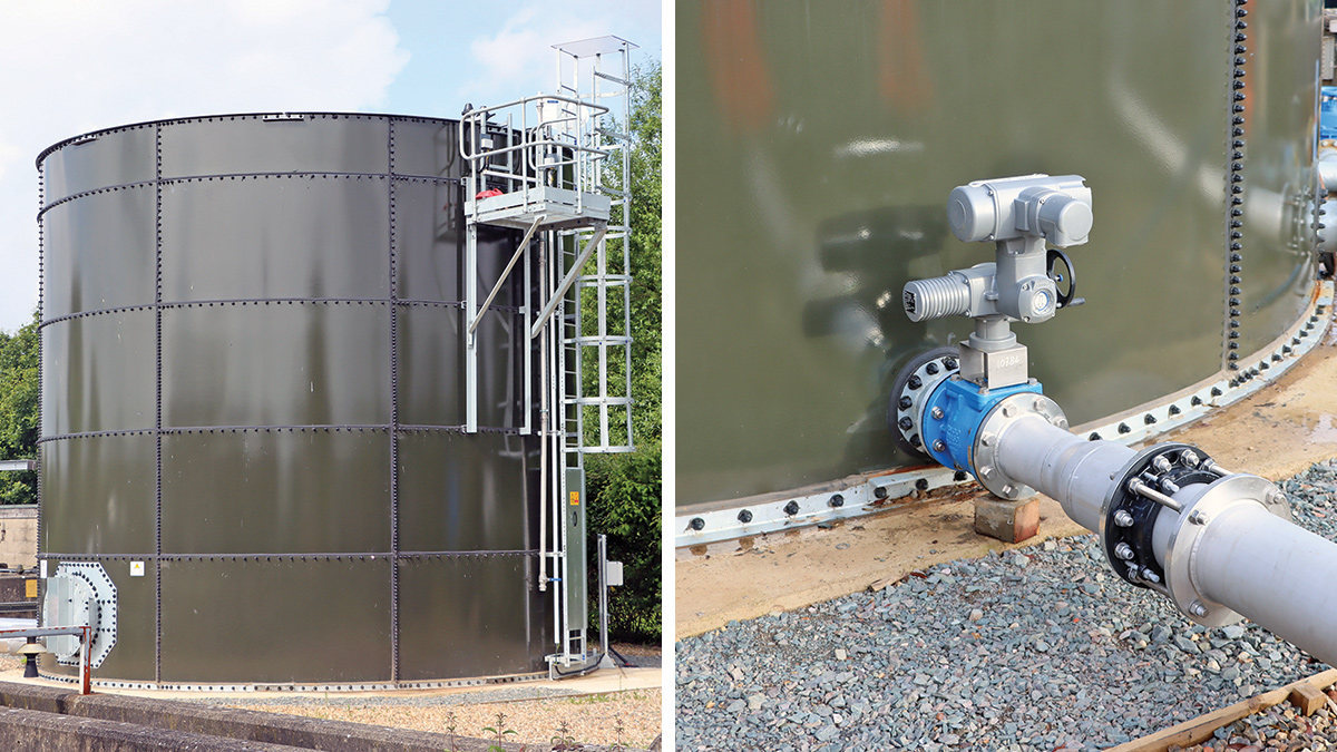 Tank installation & pipework - Courtesy of @one Alliance