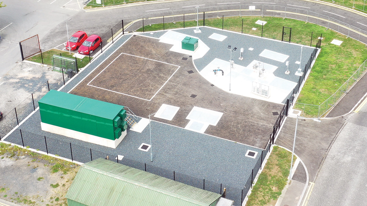 Completed Meadow Lane WwPS (July 2025) - Courtesy of BSG Civil Engineering Ltd