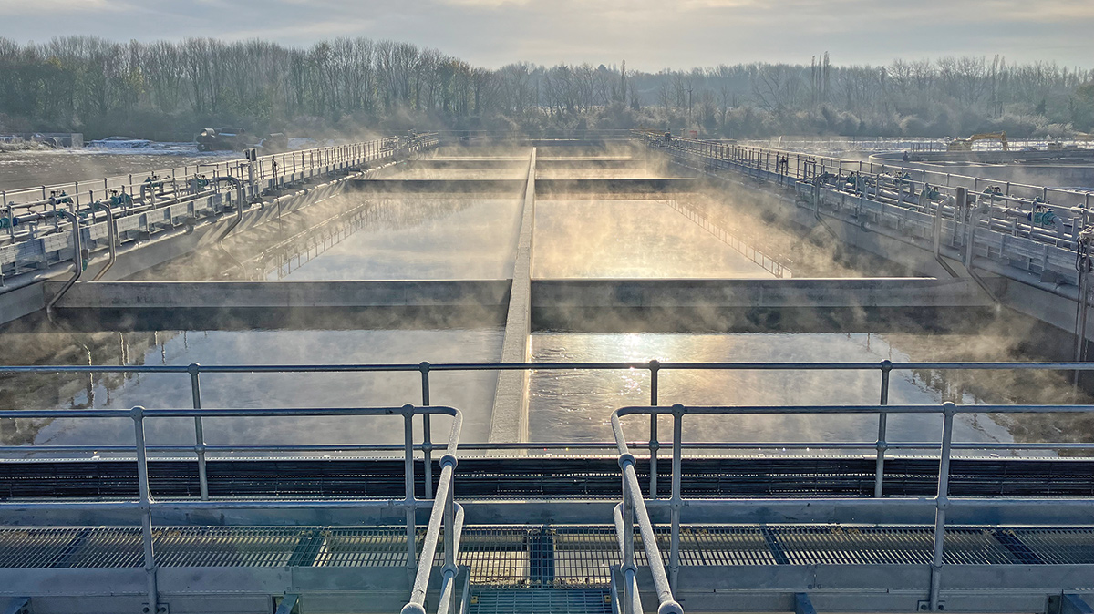 ASP during its final phases of commissioning in December 2024 - Courtesy of Mott MacDonald Bentley