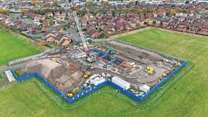 Overview of the work site - Courtesy of George Leslie