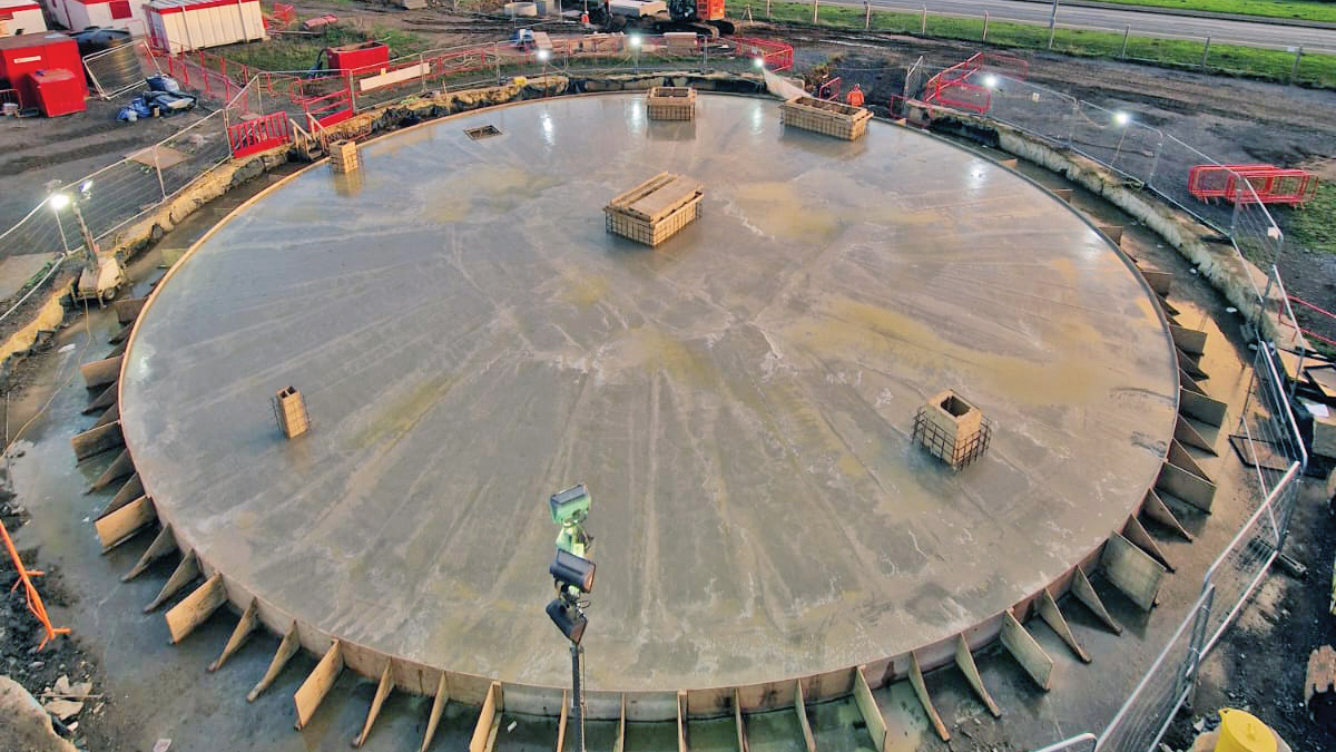 Completed roof - Courtesy of Active Tunnelling Ltd