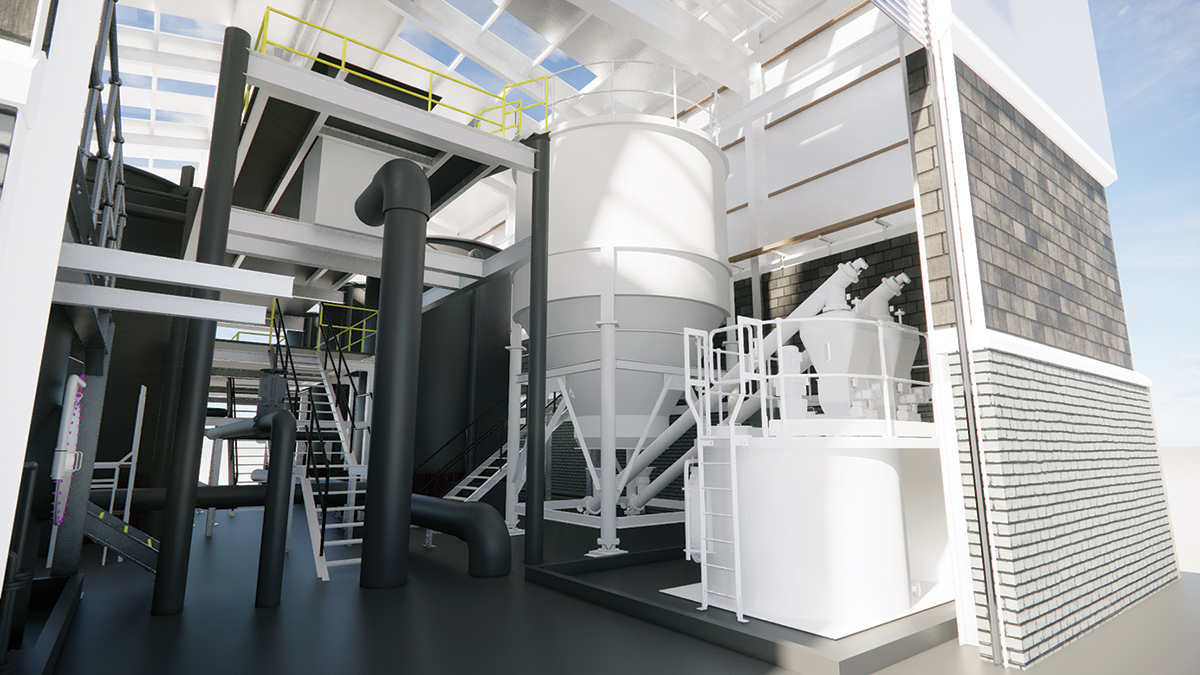 BIM model of existing GAC building - Courtesy of Murphy DAWSON-WAM