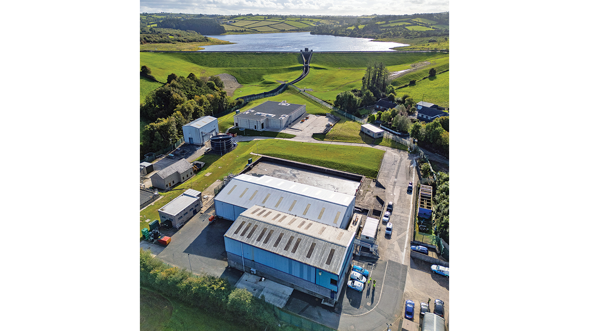 Seagahan WTW & Seagahan Reservoir - Courtesy of NI Water