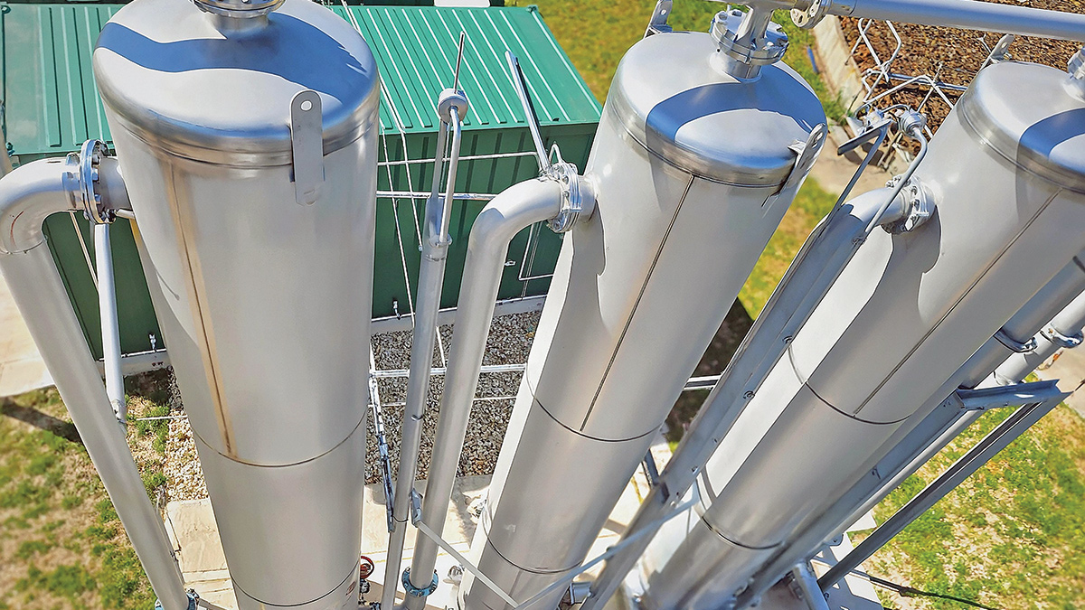 Frankton STW ozone treatment plant from Curio Group - Courtesy of Severn Trent