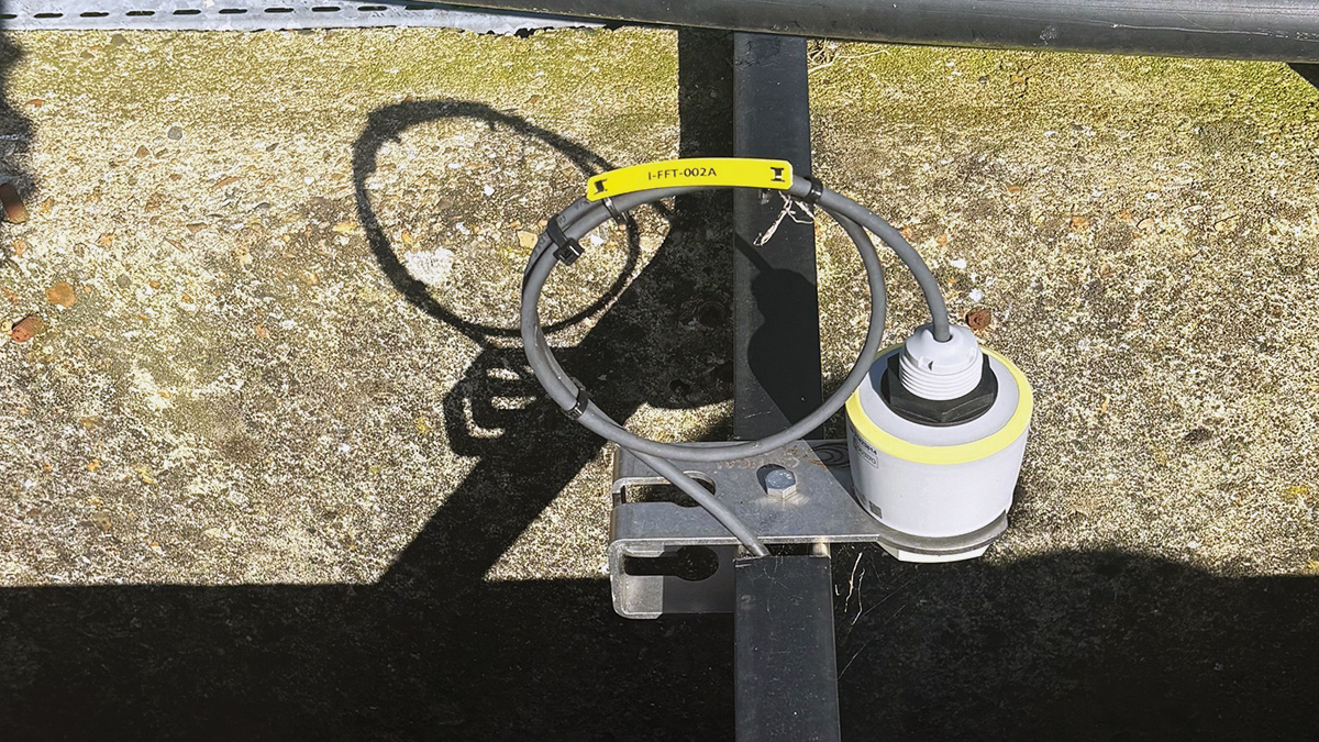 FFT Radar at Petersfield WwTW - Courtesy of Trant Engineering