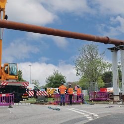 Vanderkamp UK’s overpumping pipework - Courtesy of Anglian Water’s @one Alliance