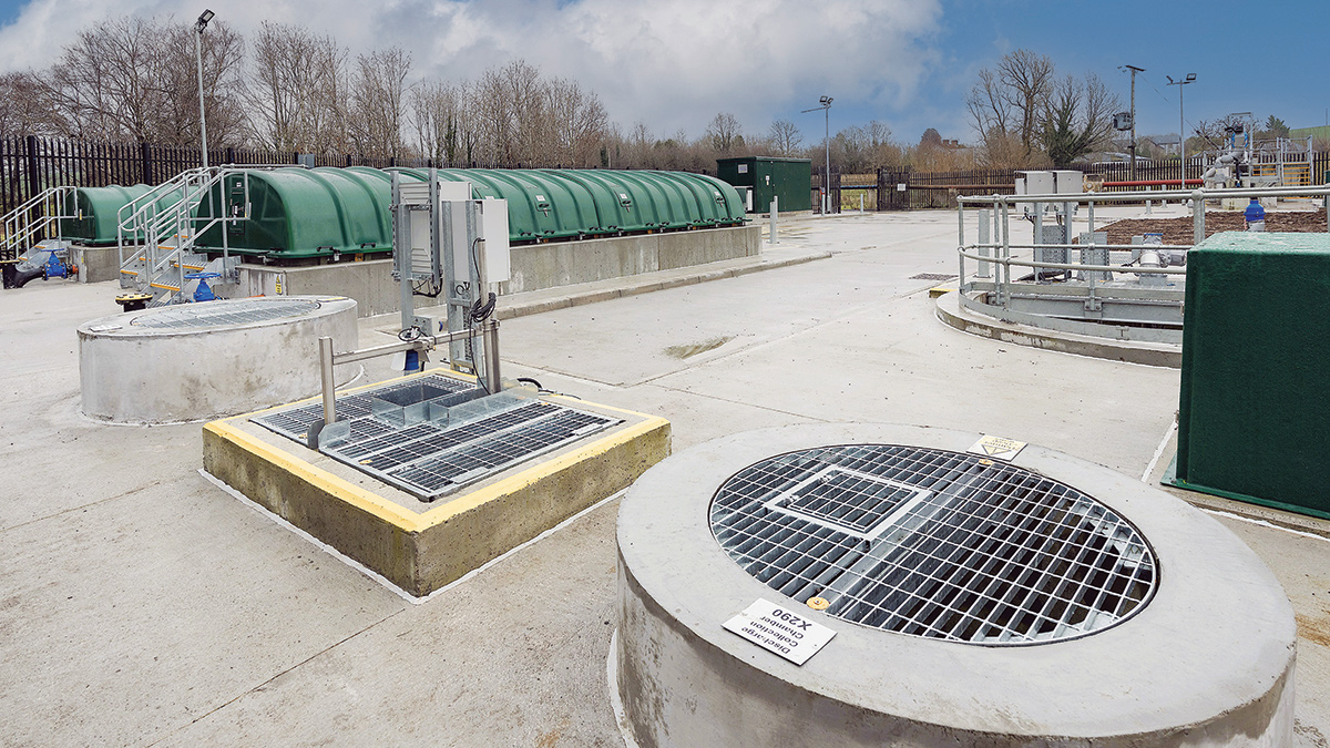 MCERT installation - Courtesy of NI Water