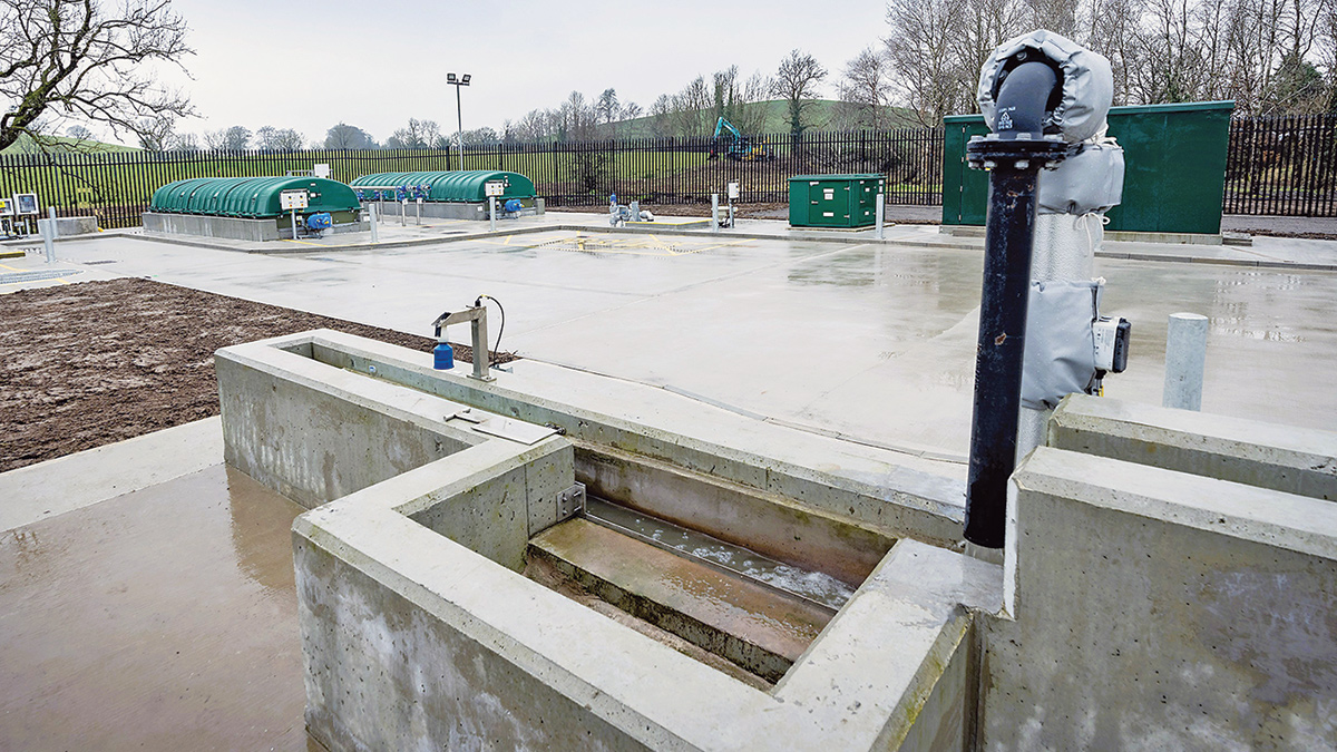 Completed flume - Courtesy of DLJ Water Ltd