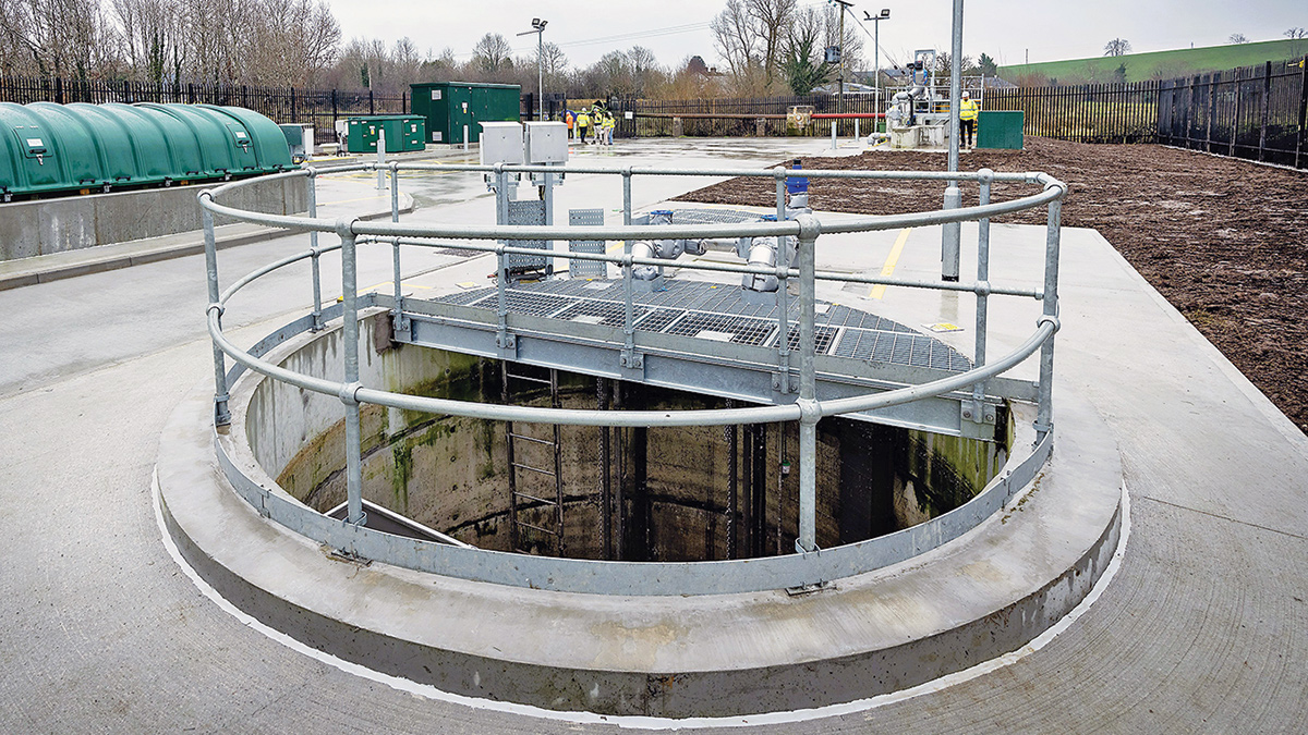 Completed storm tank - Courtesy of NI Water