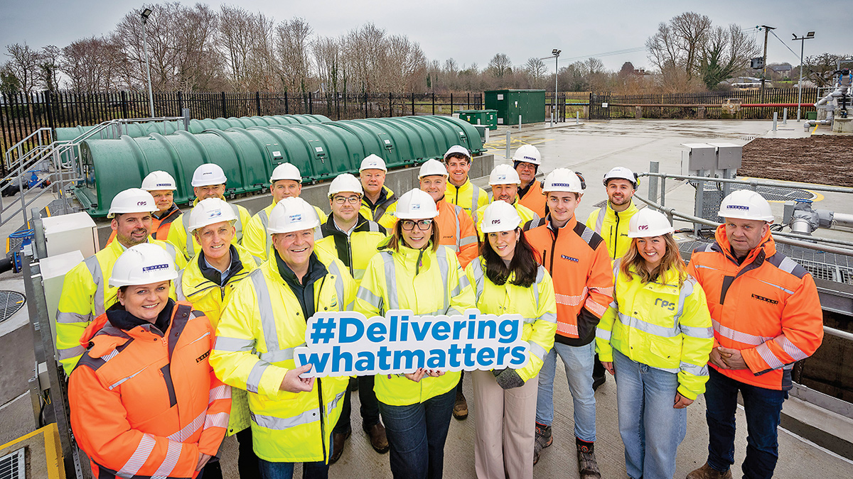 NI Water Site visit to Tamlaght WwTW - Courtesy of NI Water