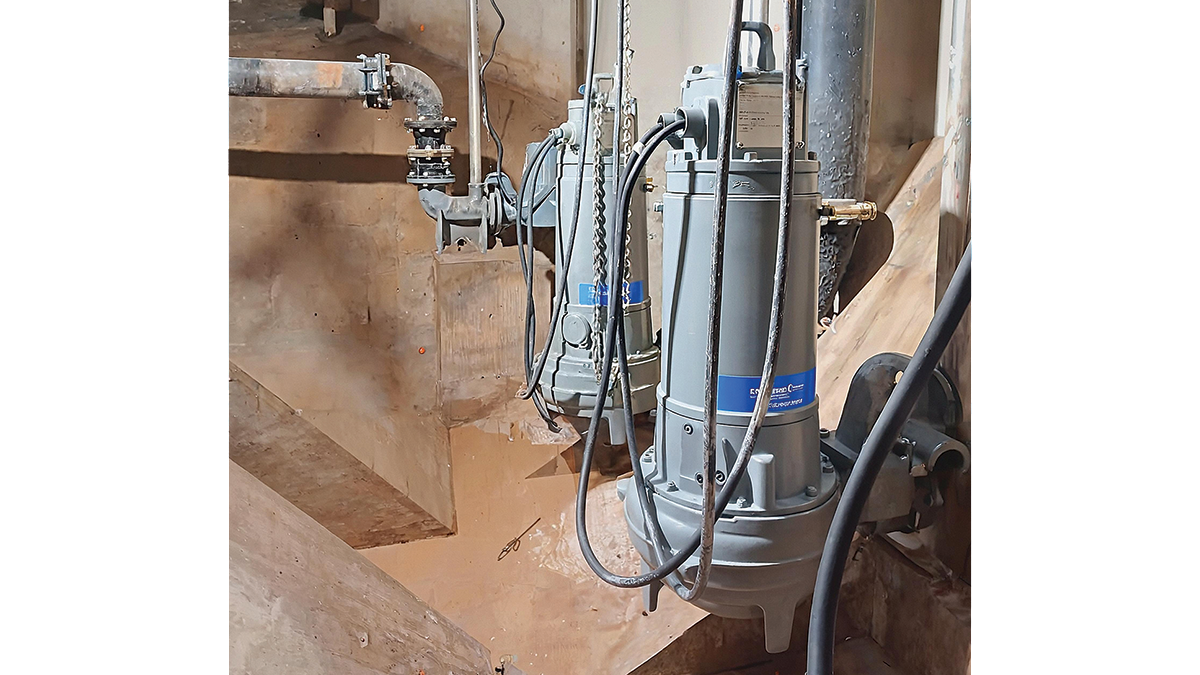 Wet well pumos - Courtesy of GRAHAM