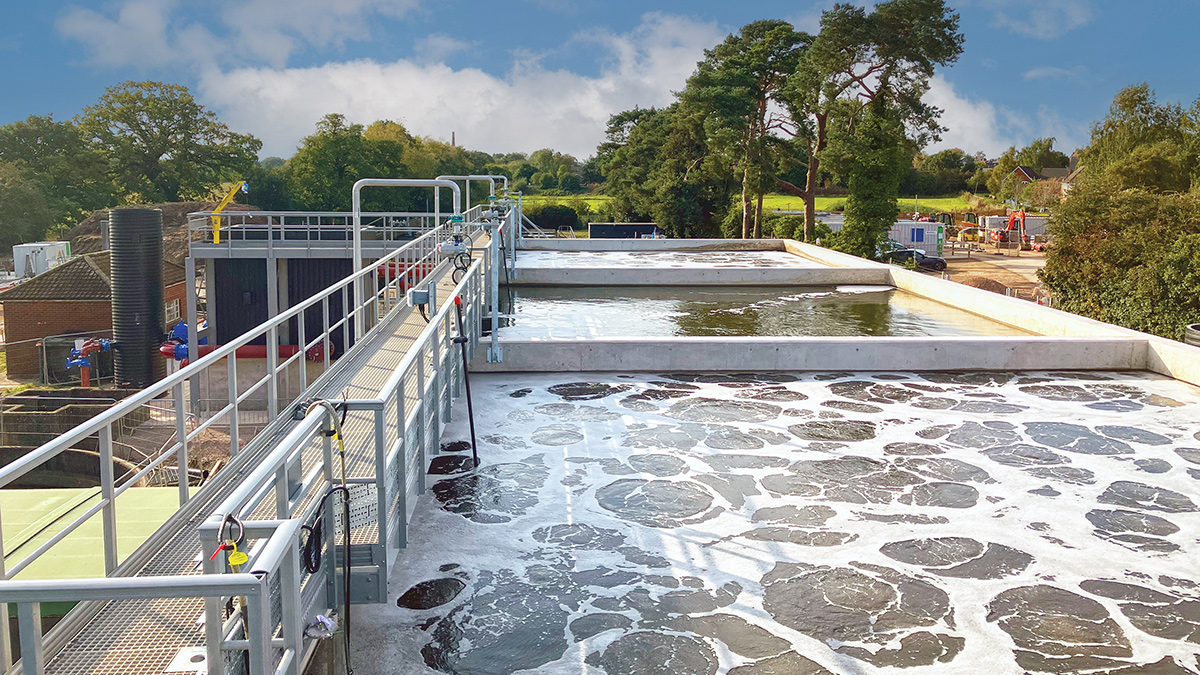 Oxibox aeration tanks - Courtesy of Mott MacDonald Bentley