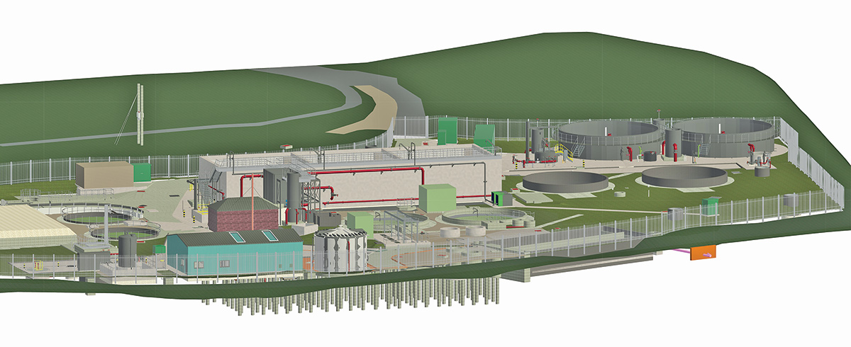 Model of WEM STW - Courtesy of Mott MacDonald Bentley