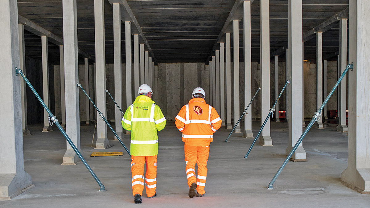 Inside the new Preston Reservoir - Courtesy of OCU Group