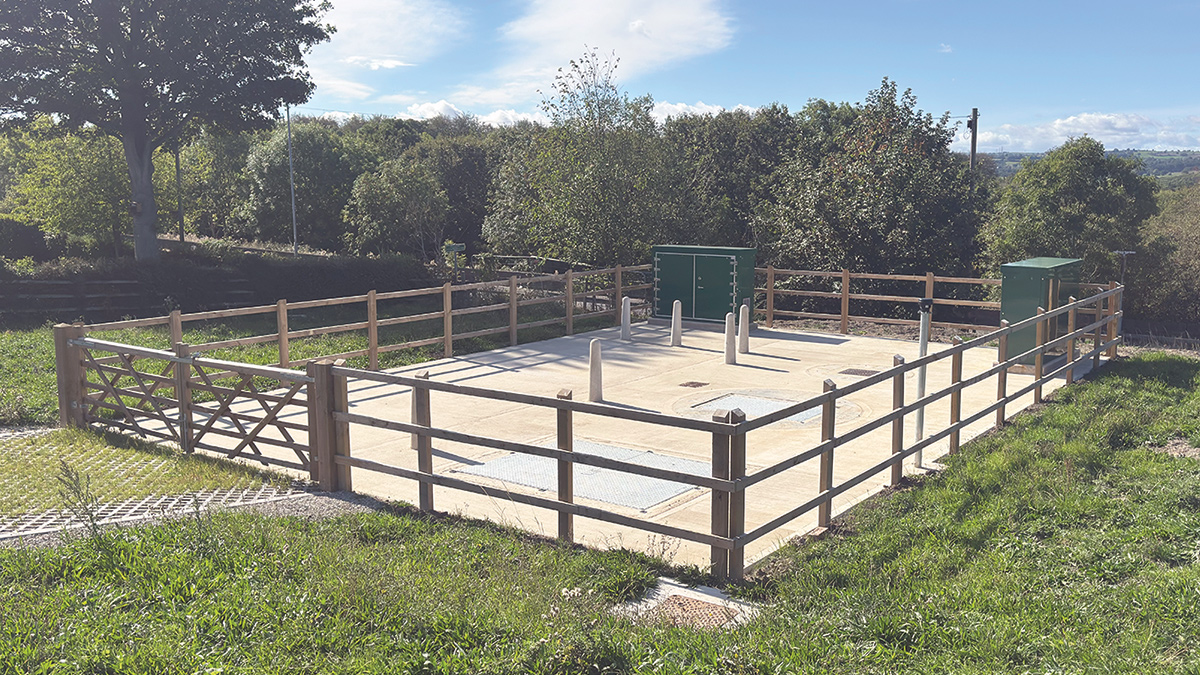 Completed pumping station - Courtesy of Galliford Try