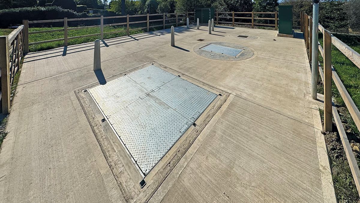 Completed pumping station - Courtesy of Galliford Try