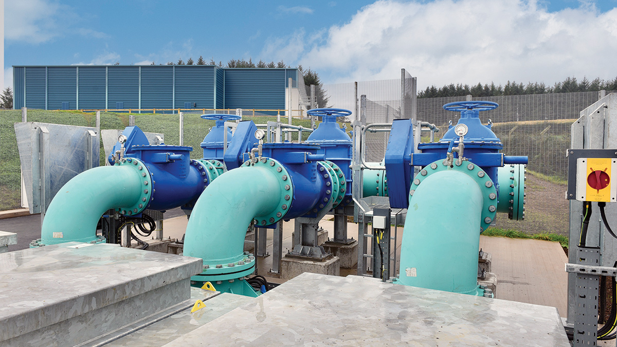 New interstage pumping station - Courtesy of Lowry Building & Civil Engineering