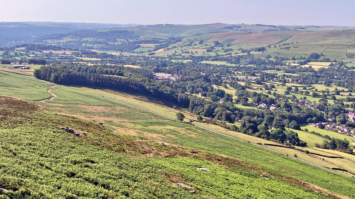 Bamford WTW is surrounded by dramatic upland landscapes in the Peak District National Park - Courtesy of MWH Treatment