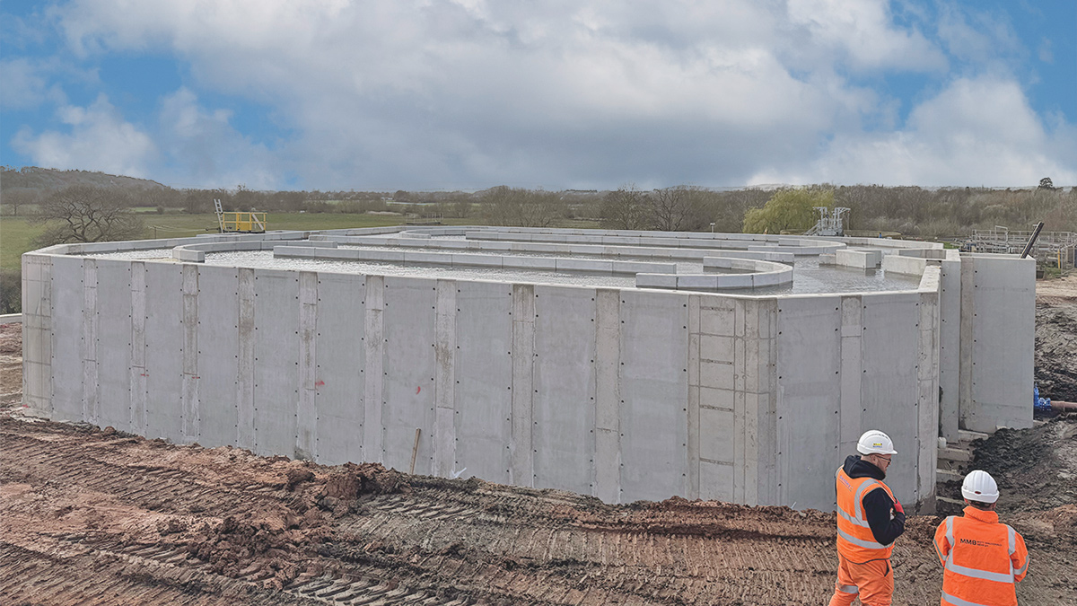 Oxidation ditch water test - Courtesy of Mott MacDonald Bentley