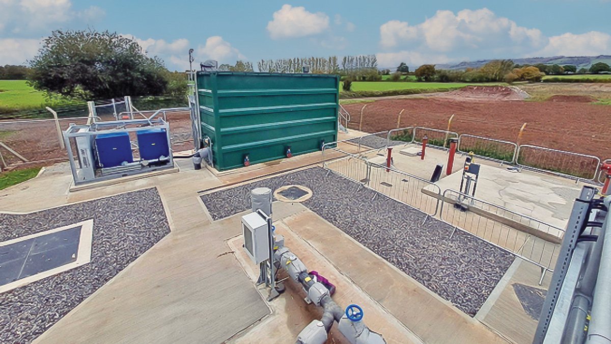 Newly completed MBBR - Courtesy of Envolve Infrastructure