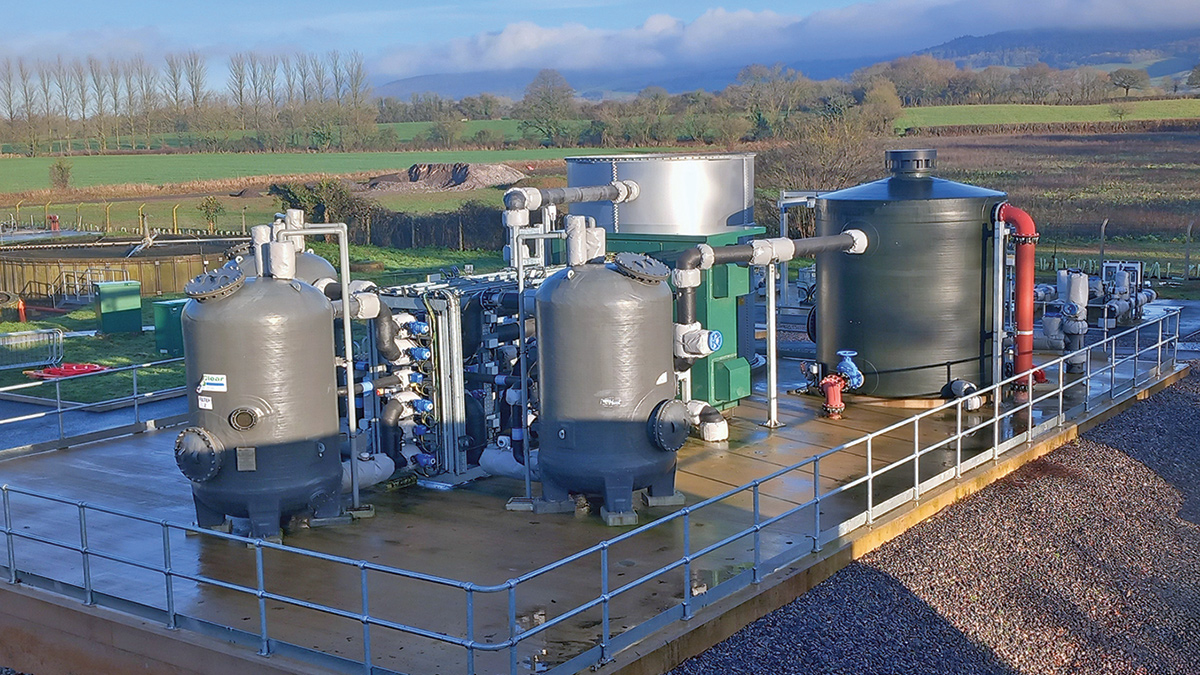 Multi-media filtration plant - Courtesy of Envolve Infrastructure