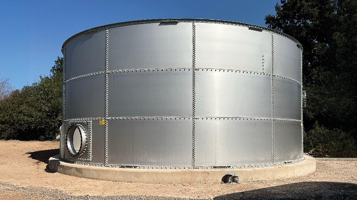 Storm tank under construction - Courtesy of Envolve Infrastructure