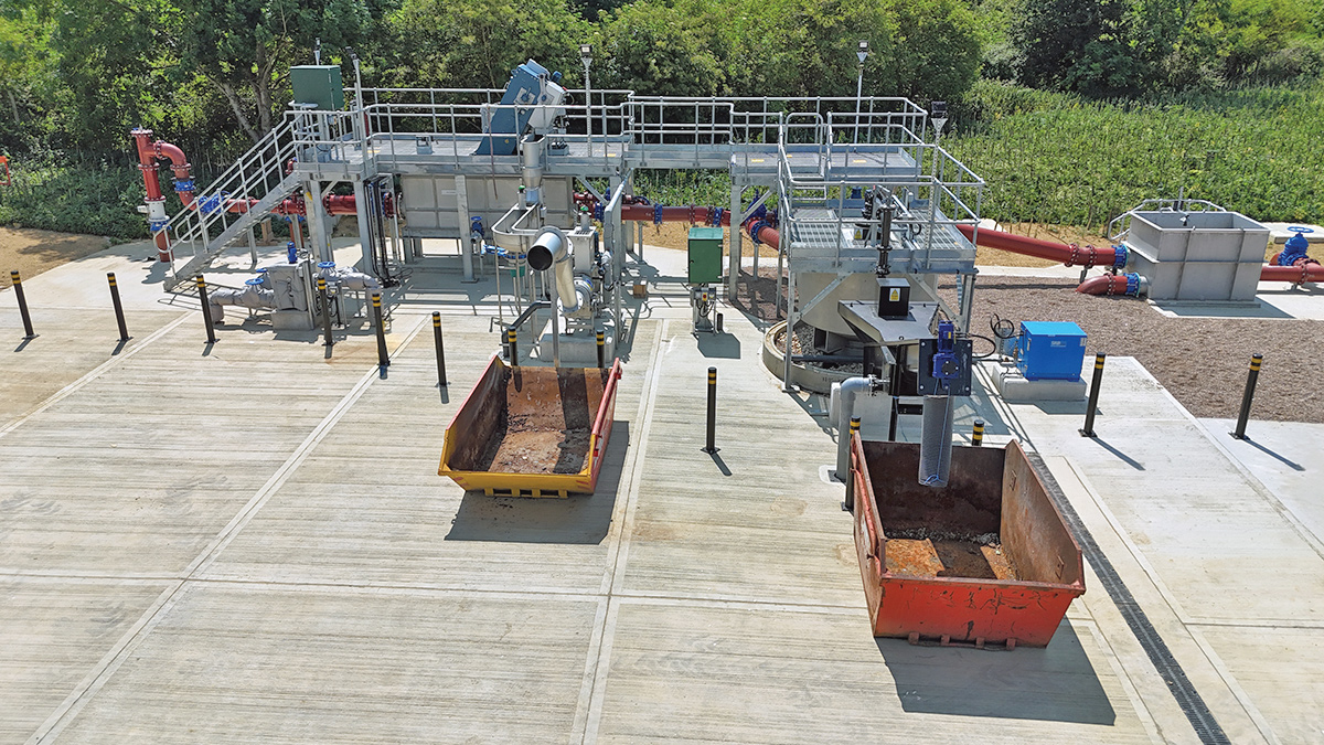 The new inlet works - Courtesy of Galliford Try