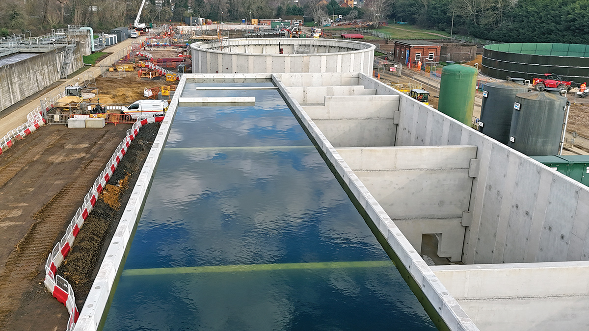 Water testing ASP Lane 2 - Courtesy of Mott MacDonald Bentley
