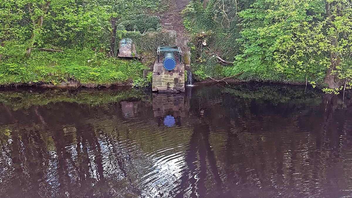 Pipe bridge after removal works complete - Courtesy of JN Bentley