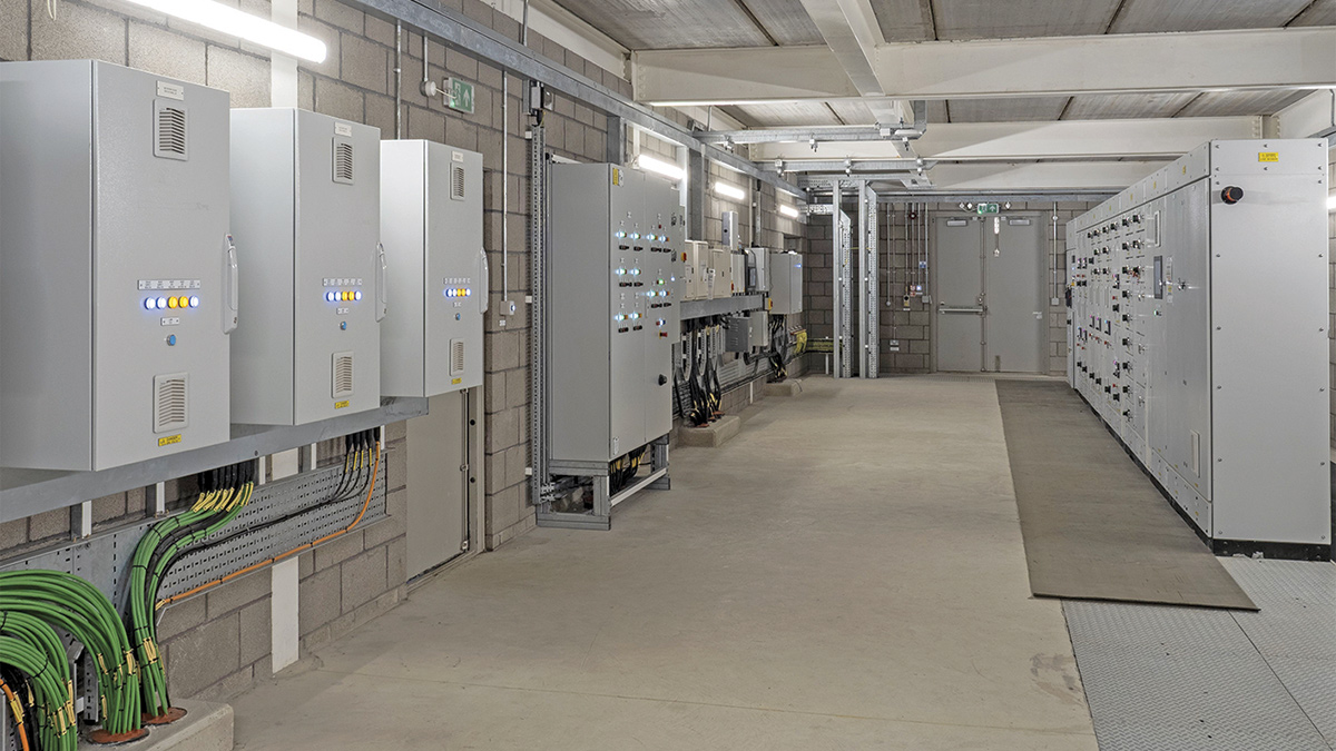 MCC room - Courtesy of Murphy & South East Water