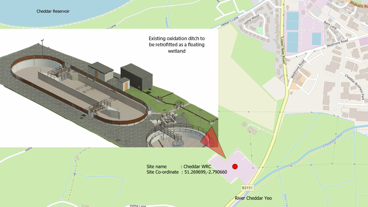 Site location - Courtesy of Mott MacDonald