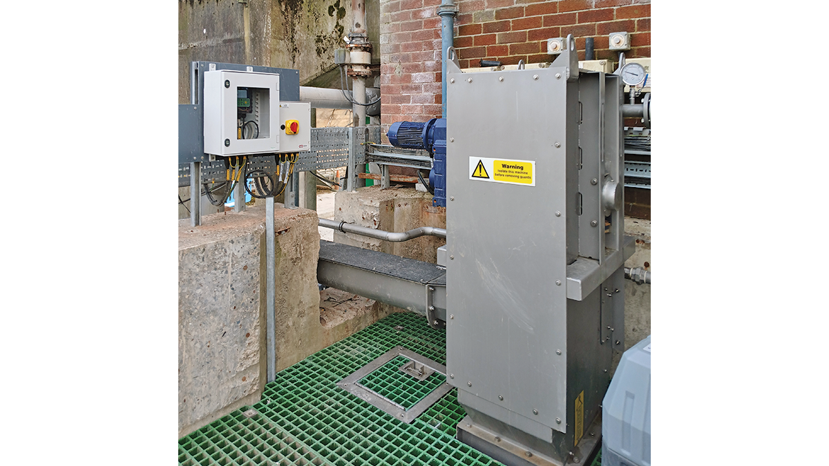 Jacopa inlet screen - Courtesy of Eric Wright Water Ltd