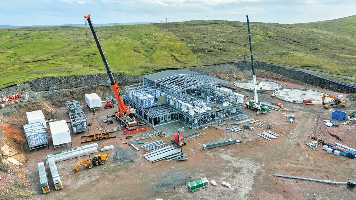 Progressing site works at Eela Water WTW (October 2025) - Courtesy of RSE/Zenith Surveying