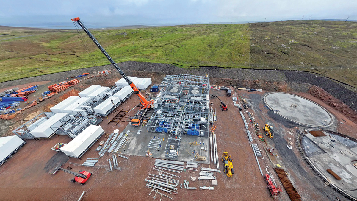 Transportable treatment units arrive for installation (September 2025) - Courtesy of RSE/Zenith Surveying