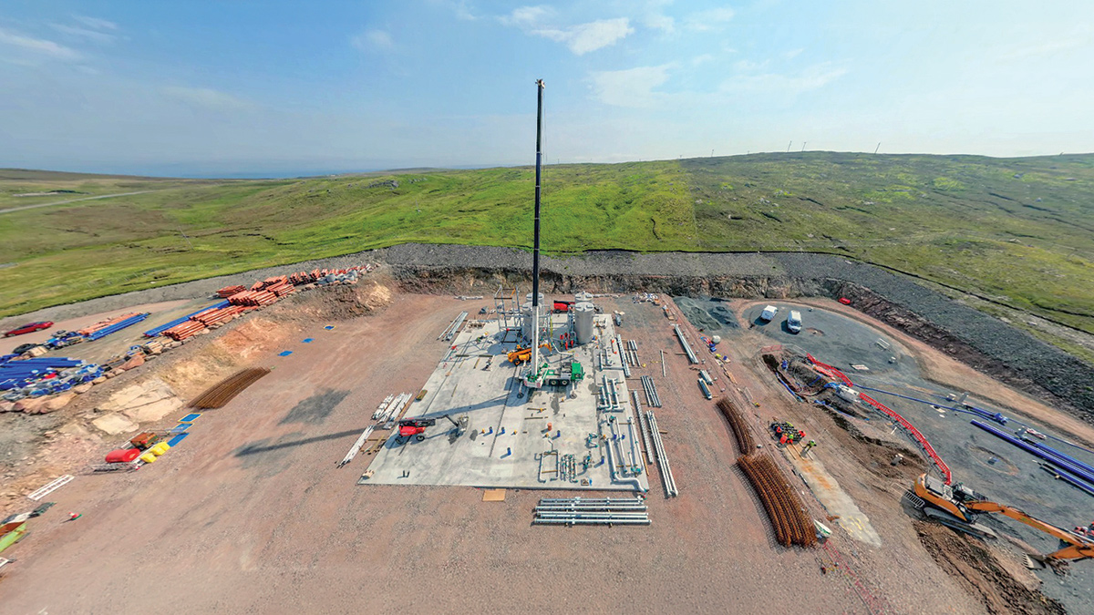 Civil construction works prior to the first modular unit arrival for installation and assembly (August 2025) - Courtesy of RSE/Zenith Surveying