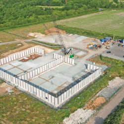 Construction of Elsham Reservoir - Courtesy of @one Alliance